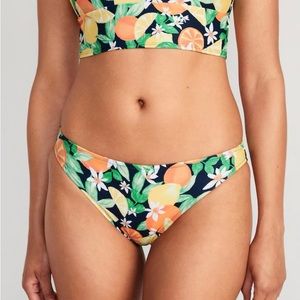 NWT FLORAL BIKINI BOTTOM OLD NAVY